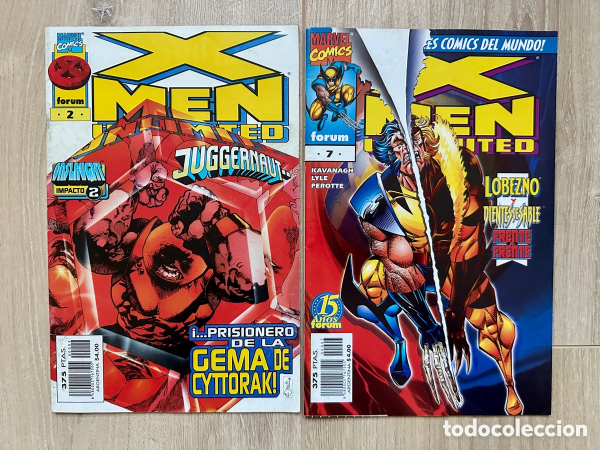 C&oacute;mics: C&oacute;mics X-Men Unlimited N&ordm; 2 y 7 - Foto 1