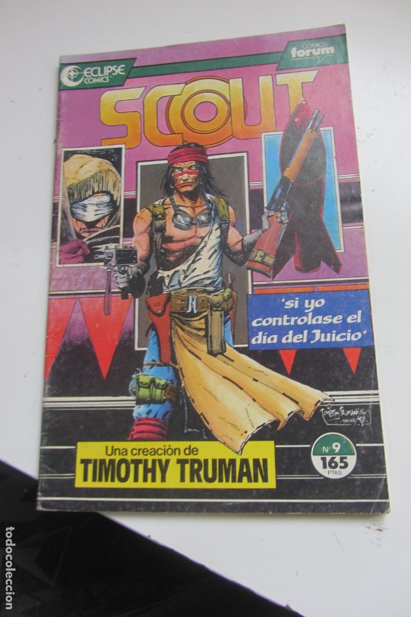 C&oacute;mics: SCOUT N&ordm; 9 ECLIPSE COMICS FORUM Arx302 - Foto 1