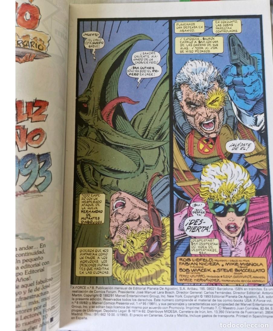C&oacute;mics: X-FORCE 8 - VOL 1 - MARVEL C&Oacute;MICS - FORUM - Foto 3