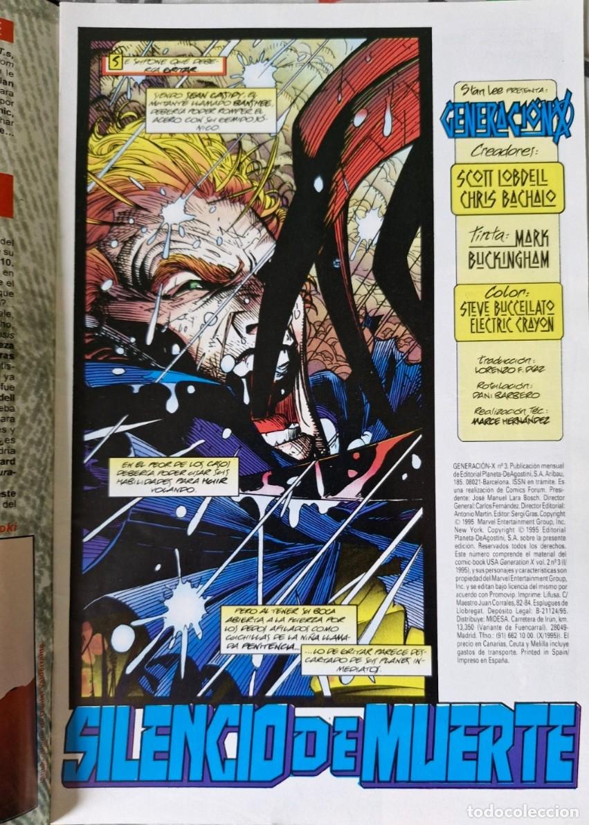 C&oacute;mics: GENERACI&Oacute;N X 3 - X-MEN - GRAPA - VOL 1 - MARVEL COMICS - FORUM - Foto 3