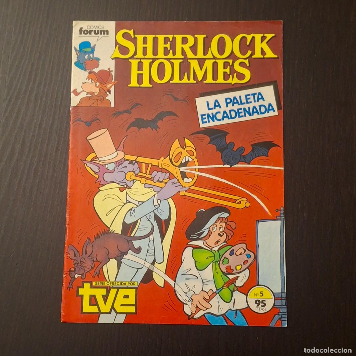 C&oacute;mics: SHERLOCK HOLMES N&ordm; 5 - LA PALETA ENCADENADA - COMICS FORUM - Foto 1