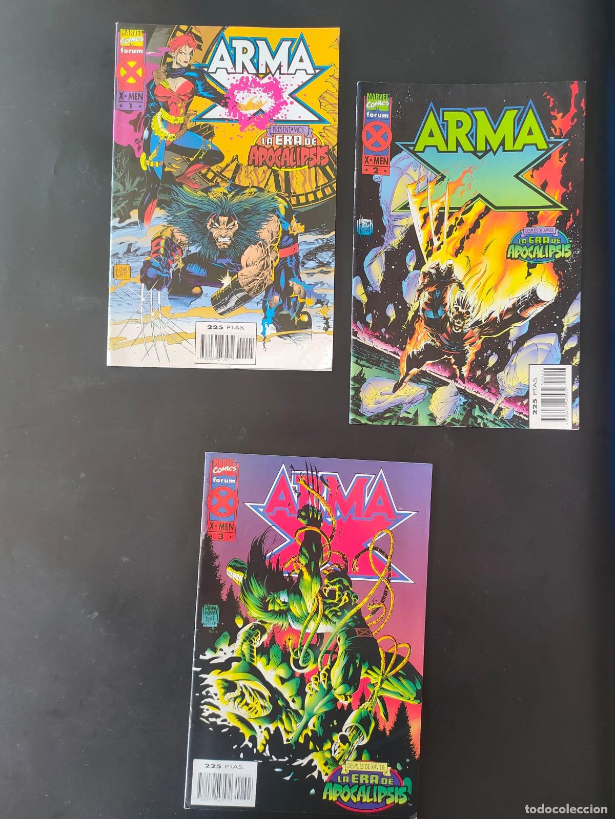C&oacute;mics: ARMA X NUMEROS 1,2,3 - Foto 1