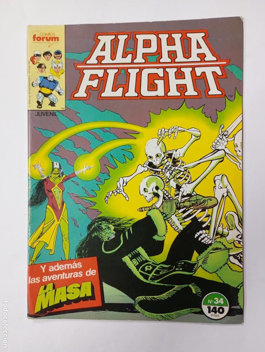 C&oacute;mics: ALPHA FLIGHT N&ordm; 34. FORUM. TDKC36 - Foto 1