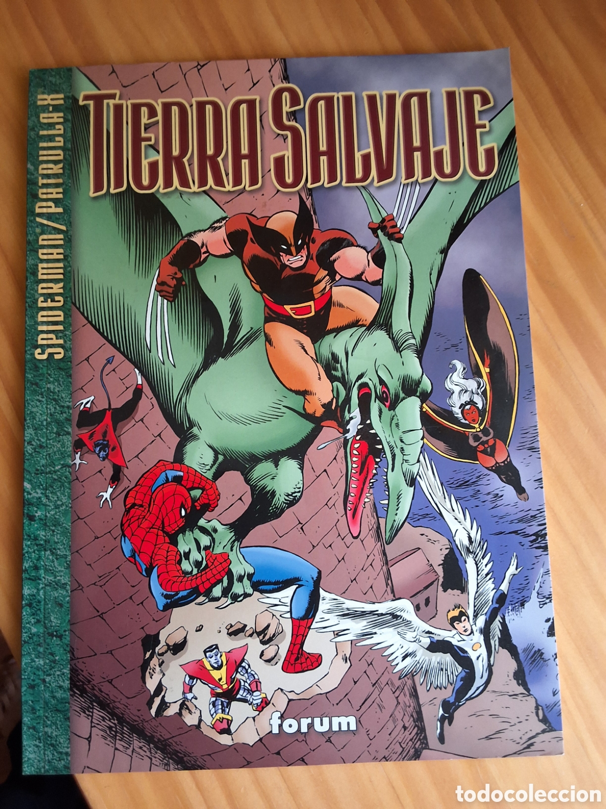 C&oacute;mics: Spiderman comic forum prestigio a&ntilde;o 2000 tierra salvaje - Foto 1