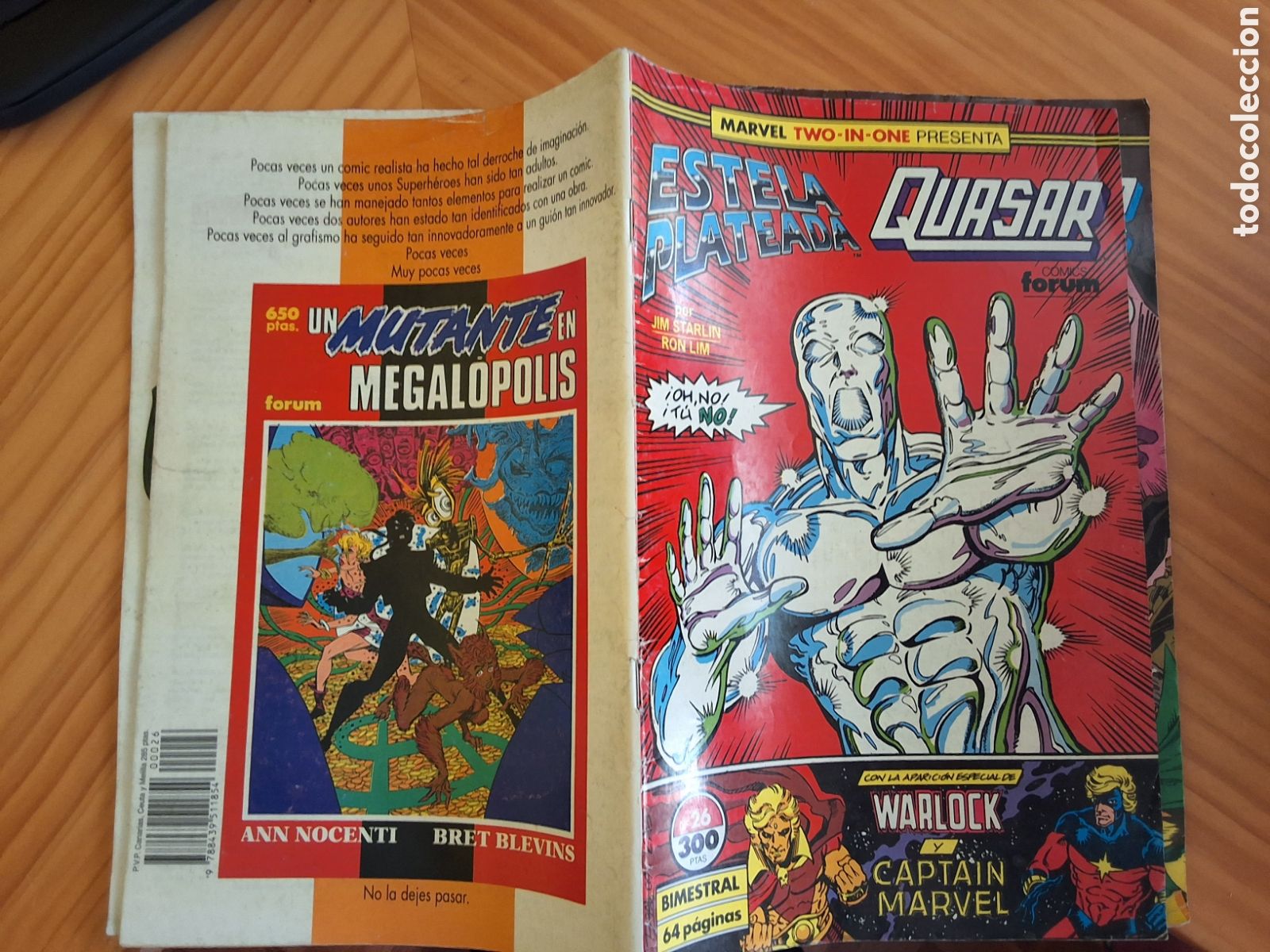 C&oacute;mics: Estela plateada quasar two in one comic forum n&uacute;mero 26 - Foto 1