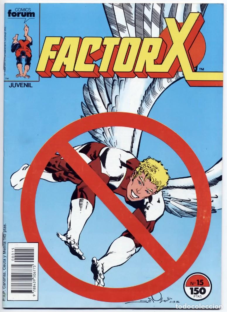 C&oacute;mics: FACTOR X N&ordm; 15 PLANETA AGOSTINI FORUM MARVEL1990 BUEN ESTADO - Foto 1