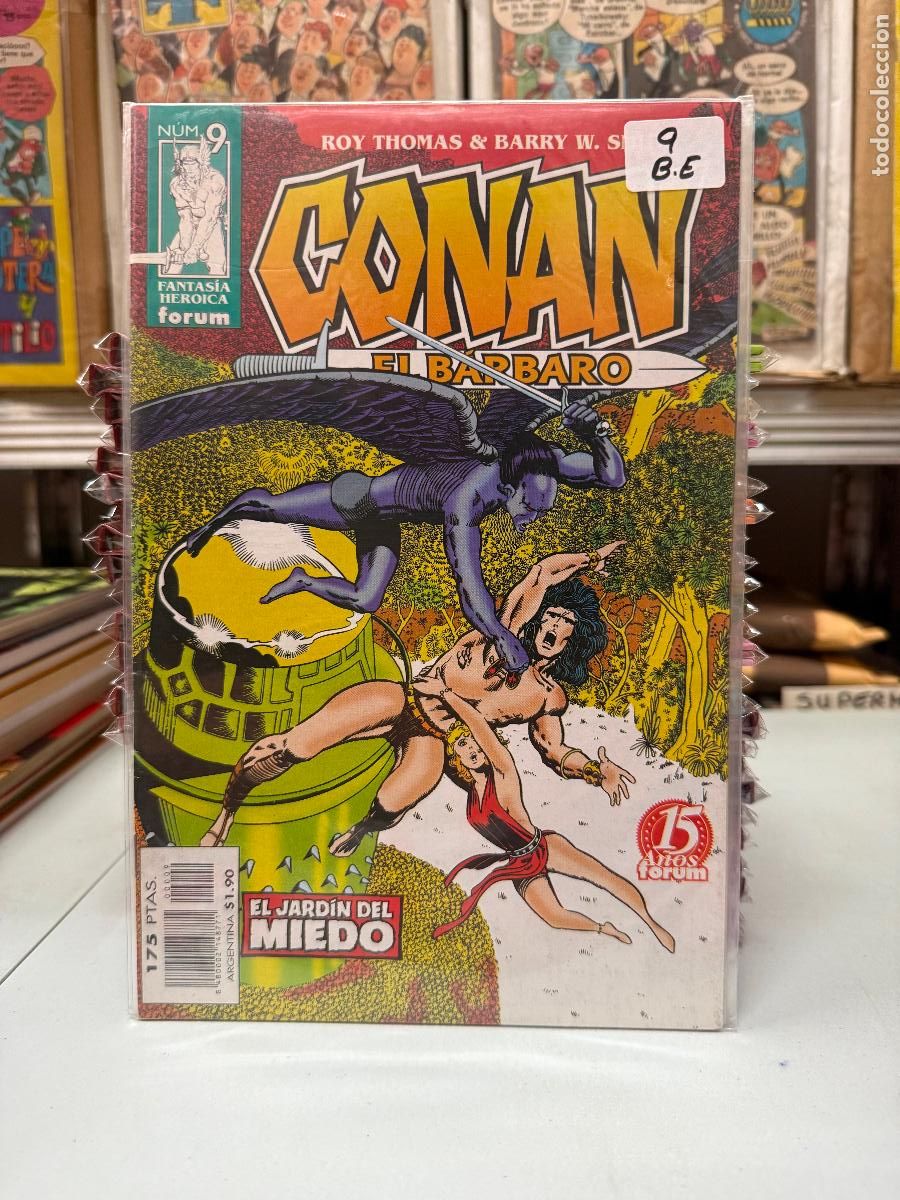 C&oacute;mics: CONAN DE ROY THOMAS EDITORIAL FORUM NUMERO 9 BUEN ESTADO - Foto 1