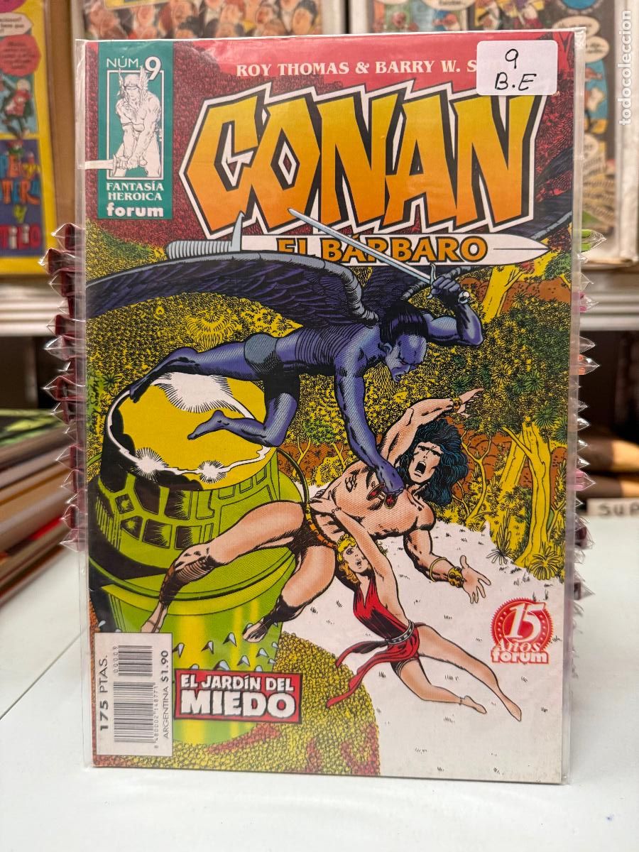 C&oacute;mics: CONAN DE ROY THOMAS EDITORIAL FORUM NUMERO 9 BUEN ESTADO - Foto 1