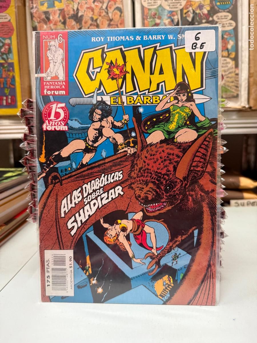 C&oacute;mics: CONAN DE ROY THOMAS EDITORIAL FORUM NUMERO 6 BUEN ESTADO - Foto 1