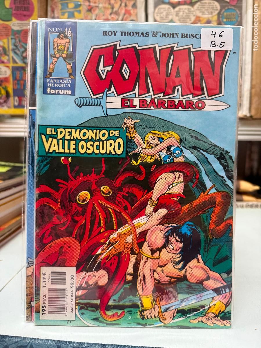 C&oacute;mics: CONAN DE ROY THOMAS EDITORIAL FORUM NUMERO 46 BUEN ESTADO - Foto 1