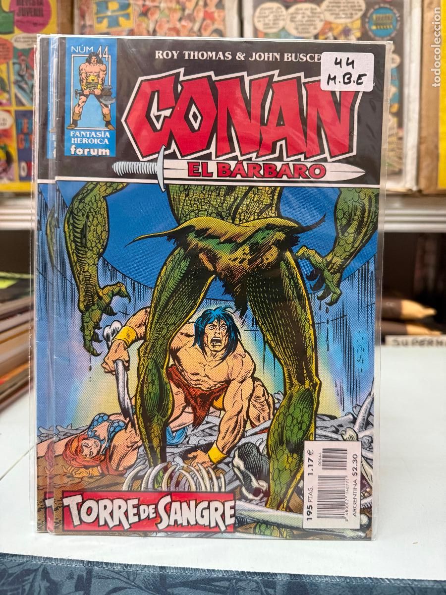 C&oacute;mics: CONAN DE ROY THOMAS EDITORIAL FORUM NUMERO 44 BUEN ESTADO - Foto 1