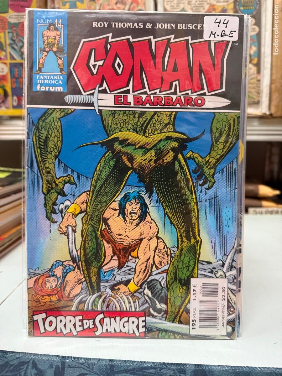 C&oacute;mics: CONAN DE ROY THOMAS EDITORIAL FORUM NUMERO 44 BUEN ESTADO - Foto 1