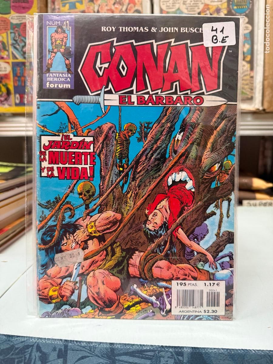 C&oacute;mics: CONAN DE ROY THOMAS EDITORIAL FORUM NUMERO 41 BUEN ESTADO - Foto 1