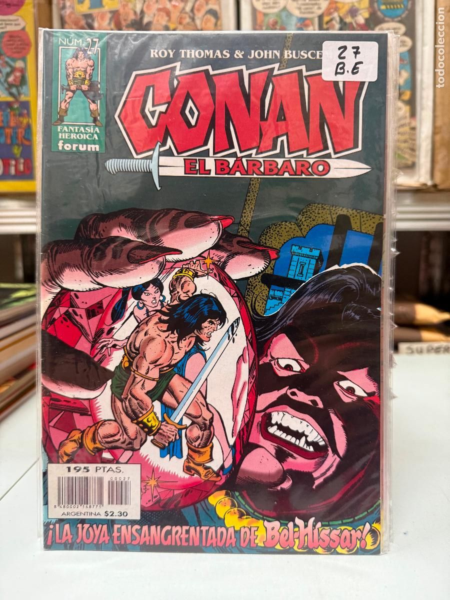 C&oacute;mics: CONAN DE ROY THOMAS EDITORIAL FORUM NUMERO 27 BUEN ESTADO - Foto 1