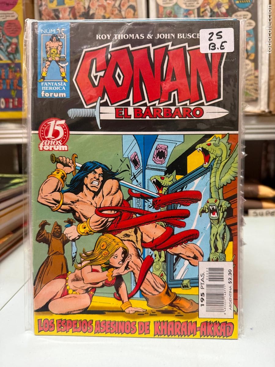 C&oacute;mics: CONAN DE ROY THOMAS EDITORIAL FORUM NUMERO 25 BUEN ESTADO - Foto 1