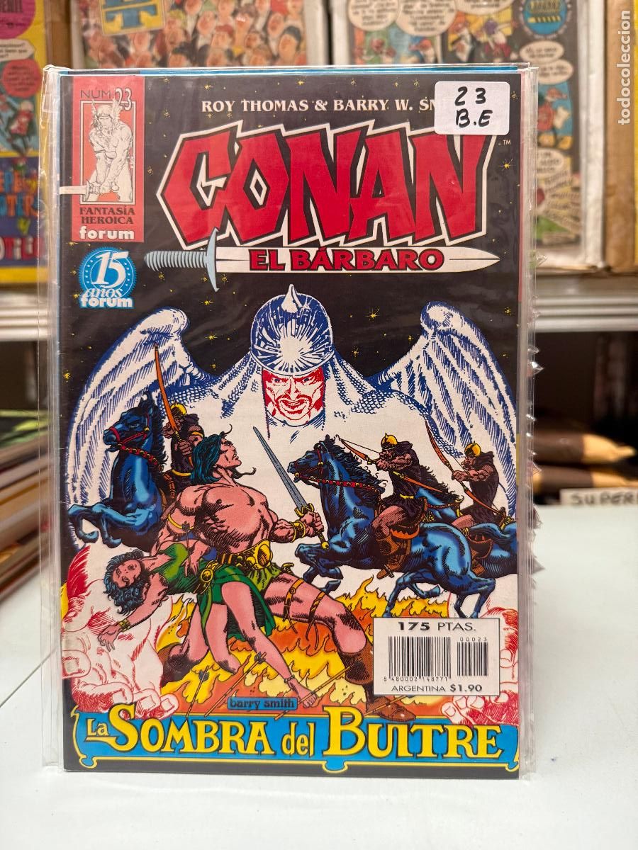 C&oacute;mics: CONAN DE ROY THOMAS EDITORIAL FORUM NUMERO 23 BUEN ESTADO - Foto 1