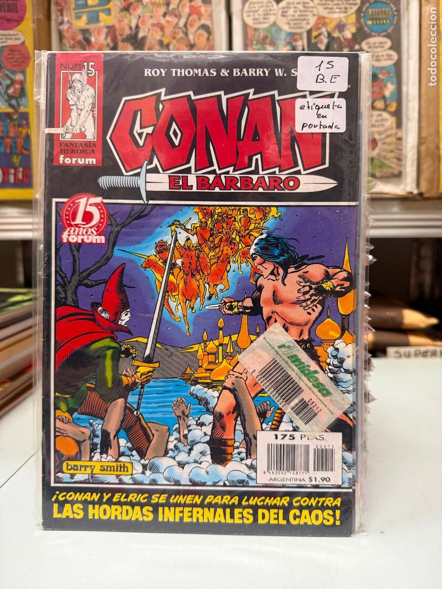 C&oacute;mics: CONAN DE ROY THOMAS EDITORIAL FORUM NUMERO 28 BUEN ESTADO - Foto 1