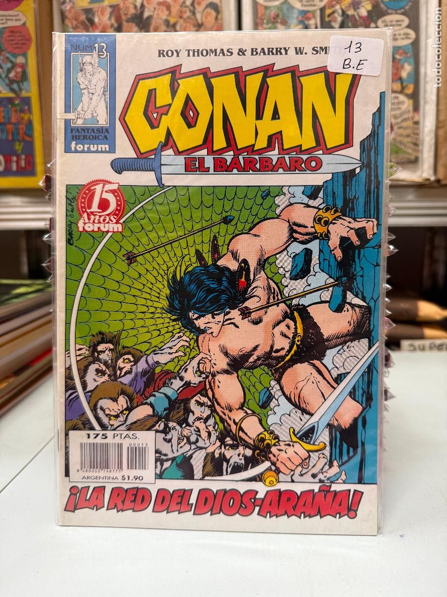 C&oacute;mics: CONAN DE ROY THOMAS EDITORIAL FORUM NUMERO 13 BUEN ESTADO - Foto 1