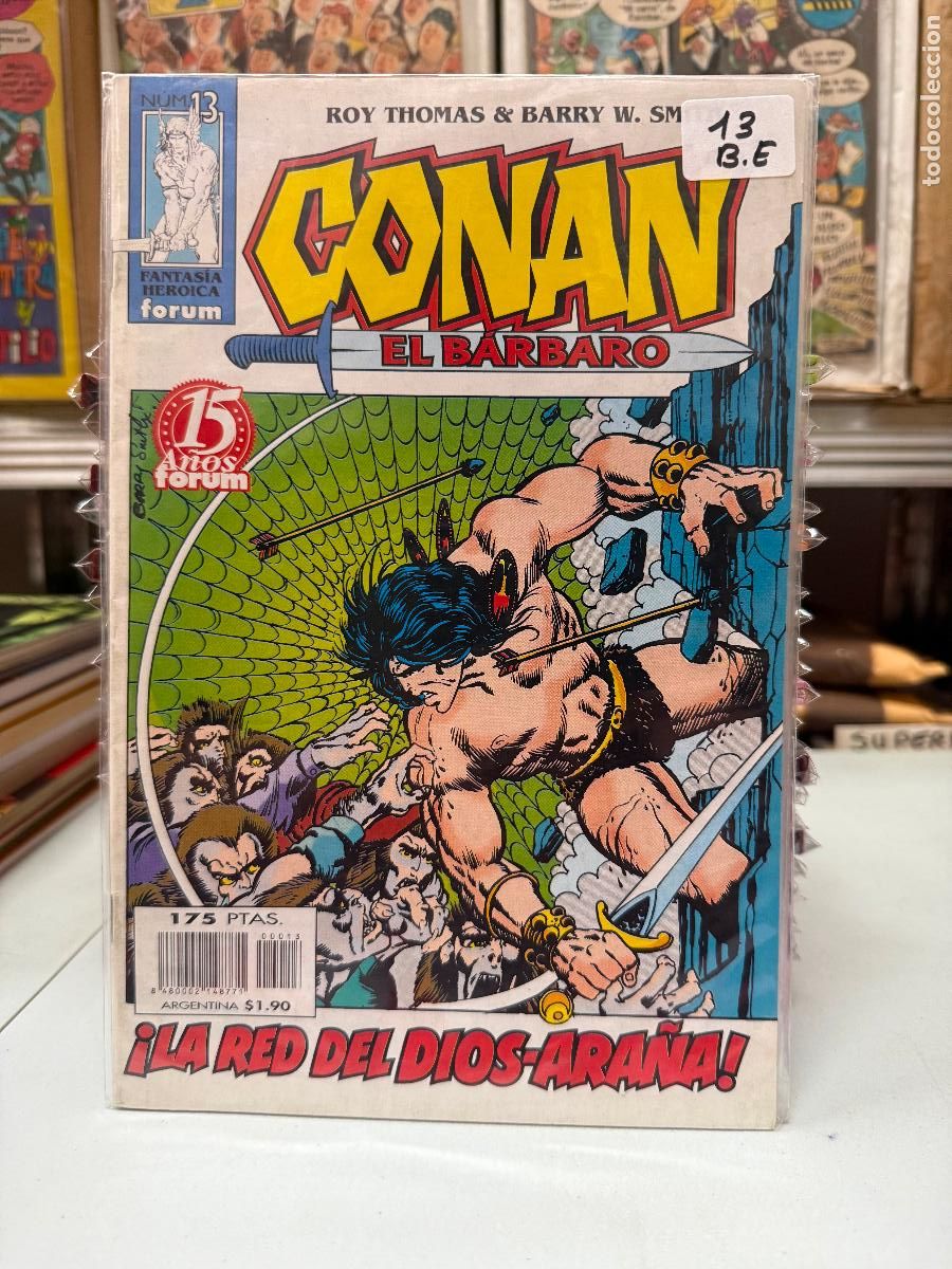 C&oacute;mics: CONAN DE ROY THOMAS EDITORIAL FORUM NUMERO 13 BUEN ESTADO - Foto 1