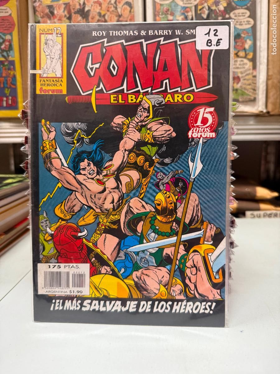 C&oacute;mics: CONAN DE ROY THOMAS EDITORIAL FORUM NUMERO 12 BUEN ESTADO - Foto 1