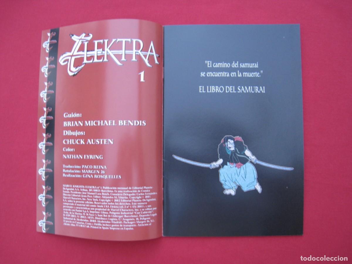 C&oacute;mics: MARVEL KNIGHTS - ELEKTRA - N&ordm; 1 - FORUM. - Foto 7