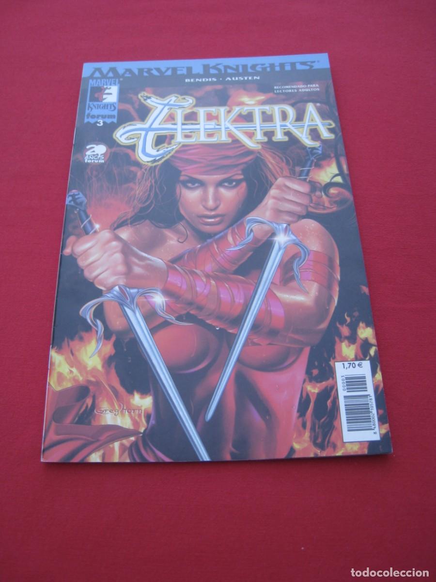 C&oacute;mics: MARVEL KNIGHTS - ELEKTRA - N&ordm; 3 - FORUM. - Foto 1