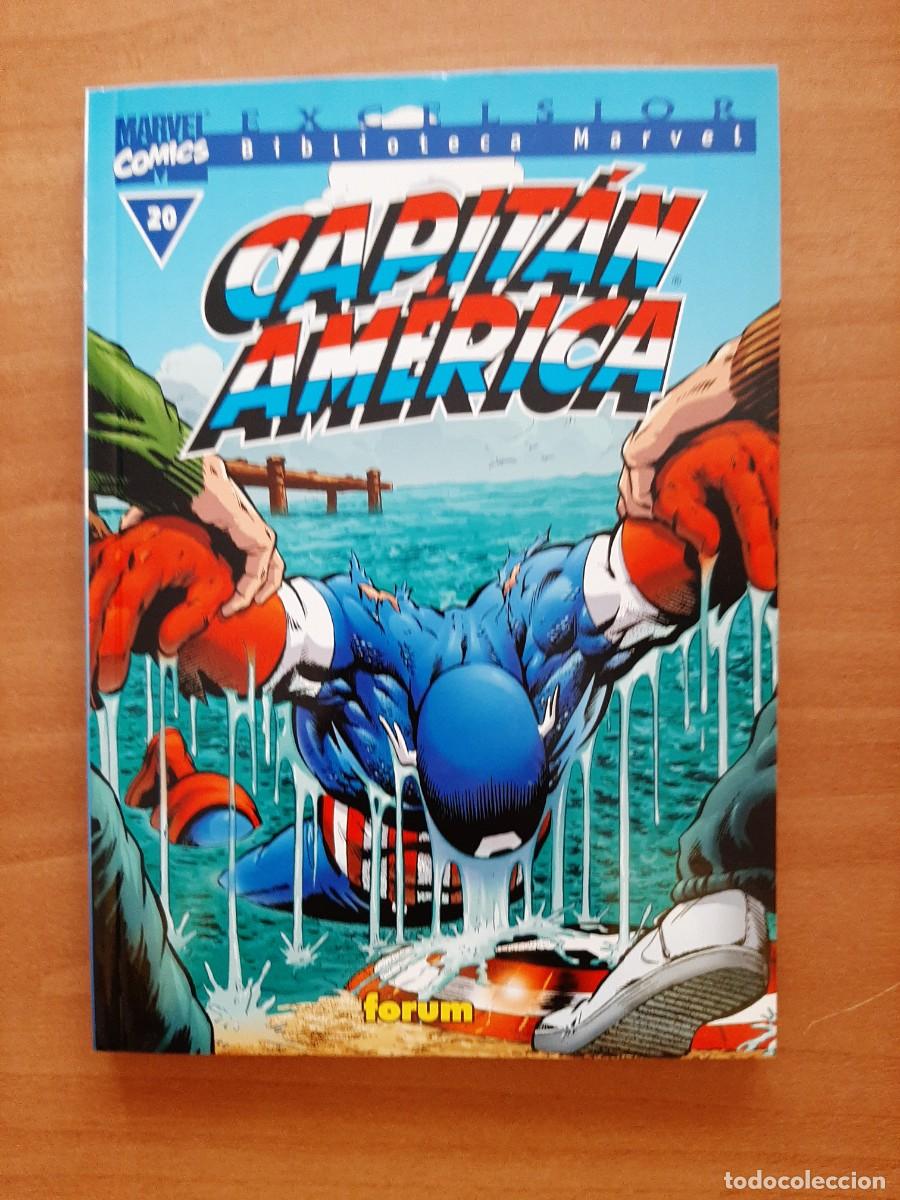 C&oacute;mics: EXCELSIOR. BIBLIOTECA MARVEL. CAPIT&Aacute;N AM&Eacute;RICA N&ordm;20 - Foto 1