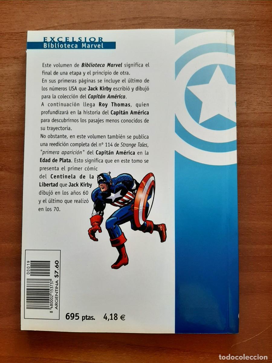 C&oacute;mics: EXCELSIOR. BIBLIOTECA MARVEL. CAPIT&Aacute;N AM&Eacute;RICA N&ordm;19 - Foto 2