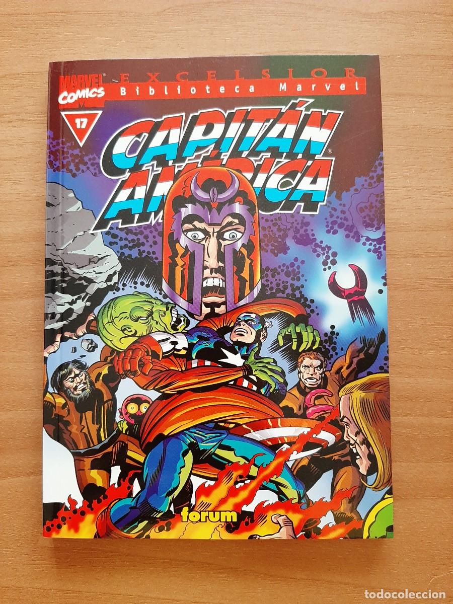 C&oacute;mics: EXCELSIOR. BIBLIOTECA MARVEL. CAPIT&Aacute;N AM&Eacute;RICA N&ordm;17 - Foto 1