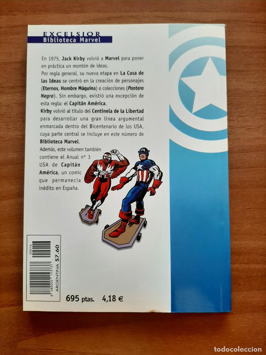 C&oacute;mics: EXCELSIOR. BIBLIOTECA MARVEL. CAPIT&Aacute;N AM&Eacute;RICA N&ordm;16 - Foto 2