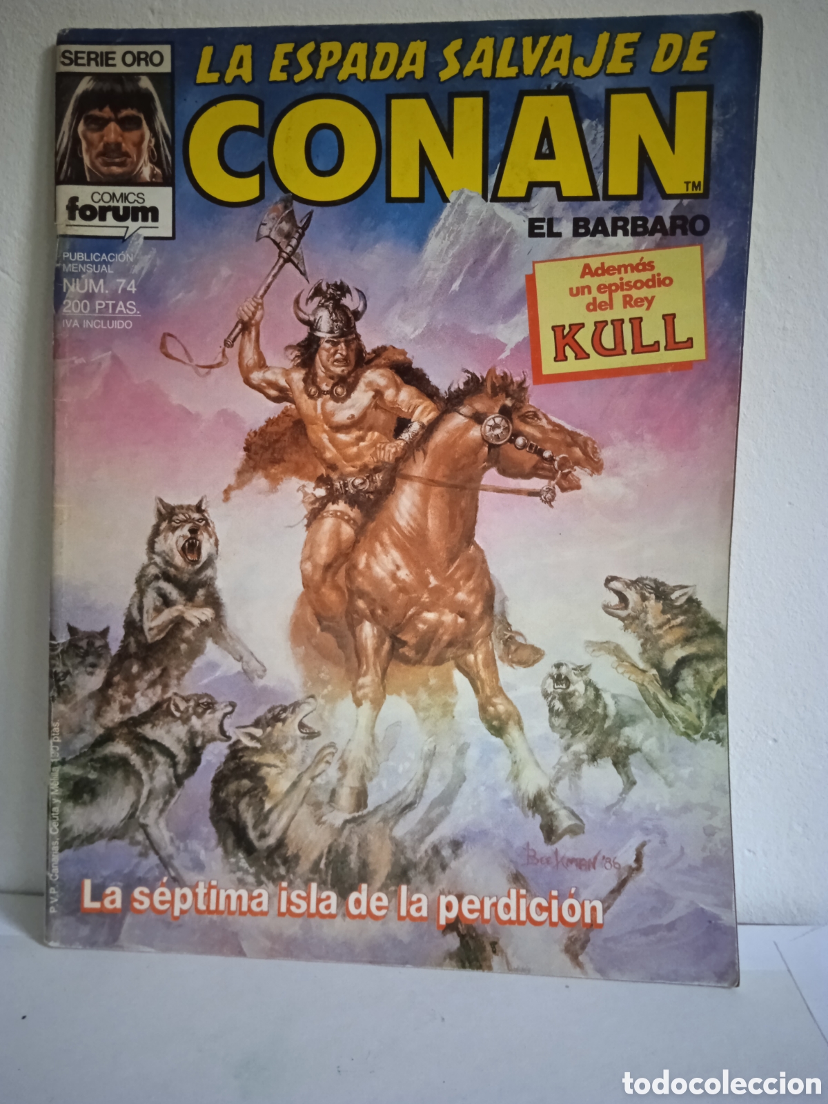 C&oacute;mics: La espada salvaje de Conan el b&aacute;rbaro N&deg;74 - Foto 1
