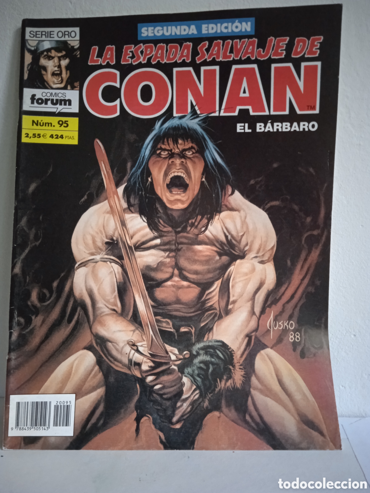 C&oacute;mics: La espada salvaje de Conan el b&aacute;rbaro N&deg;95 - Foto 1