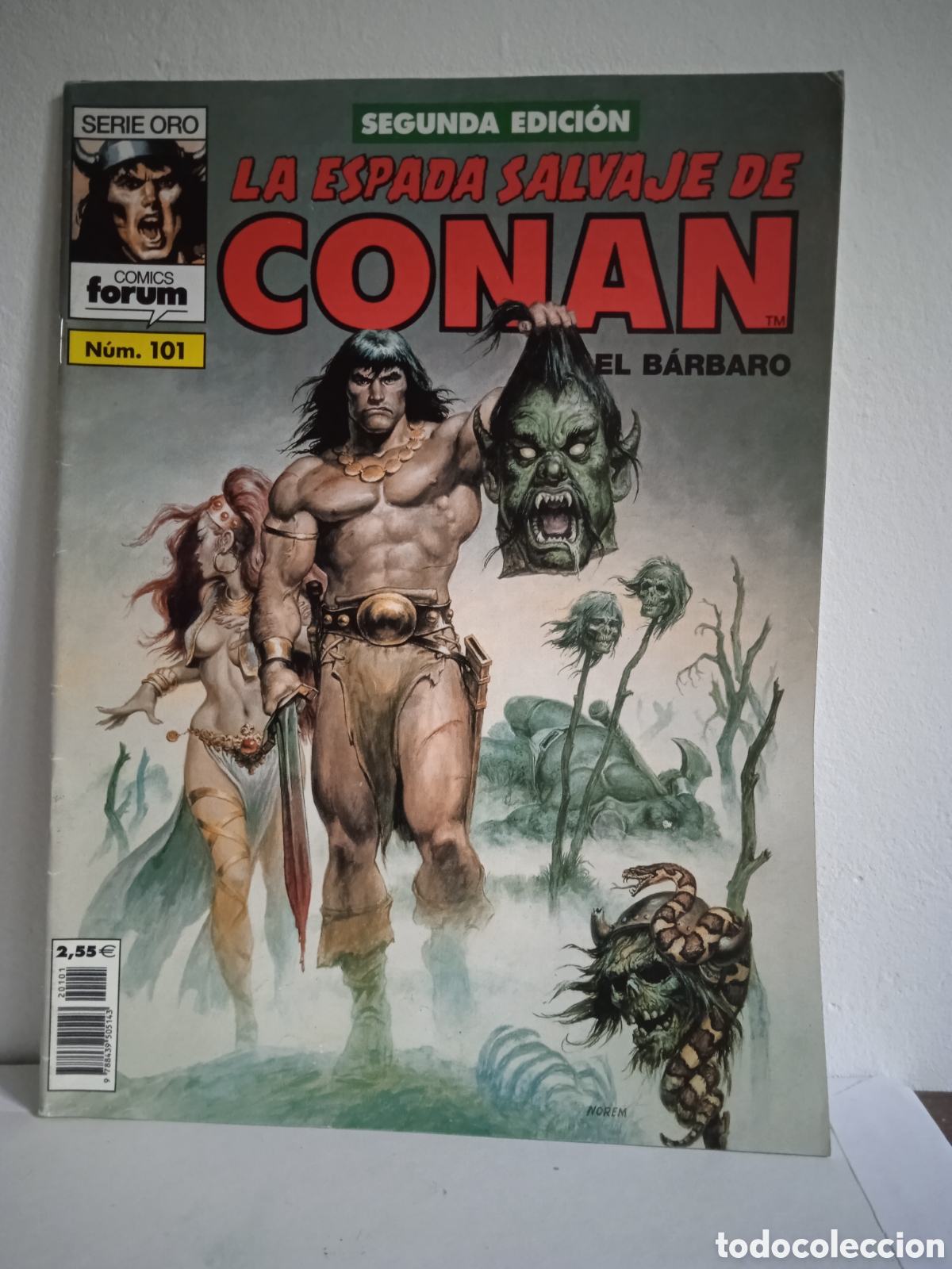 C&oacute;mics: La espada salvaje de Conan el b&aacute;rbaro N&deg;101 - Foto 1