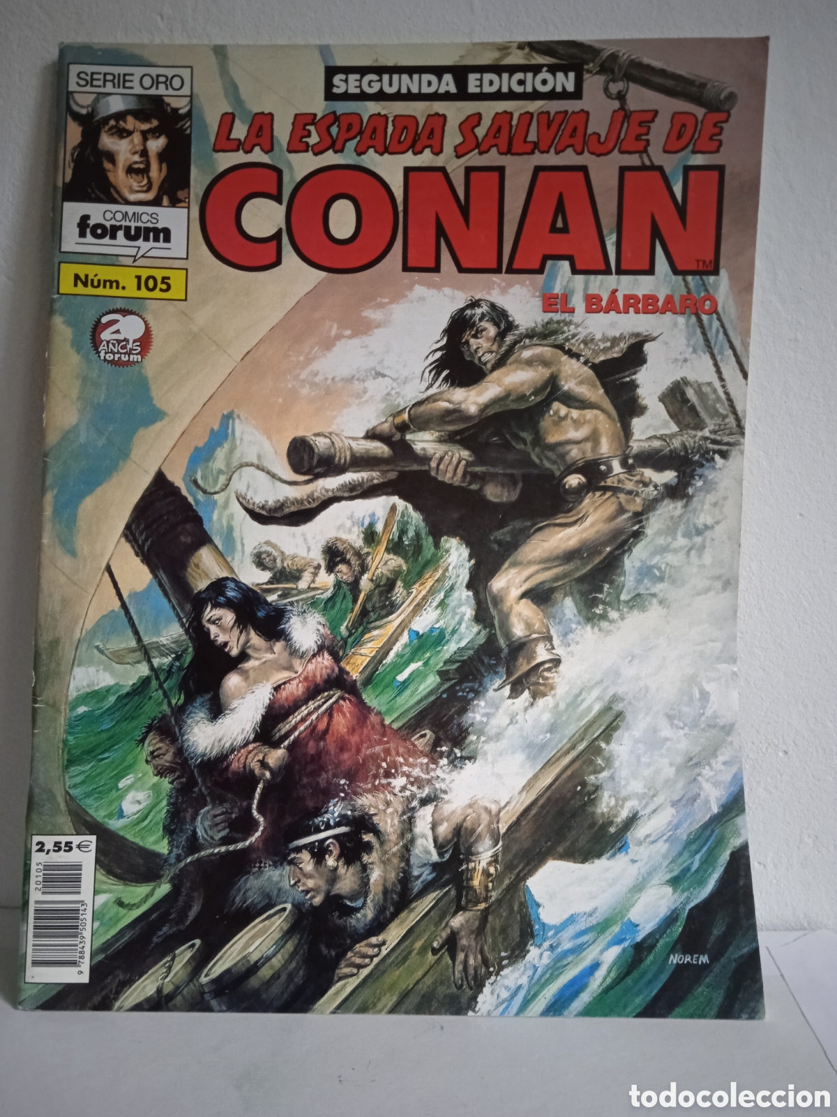 C&oacute;mics: La espada salvaje de Conan el b&aacute;rbaro N&deg;105 - Foto 1