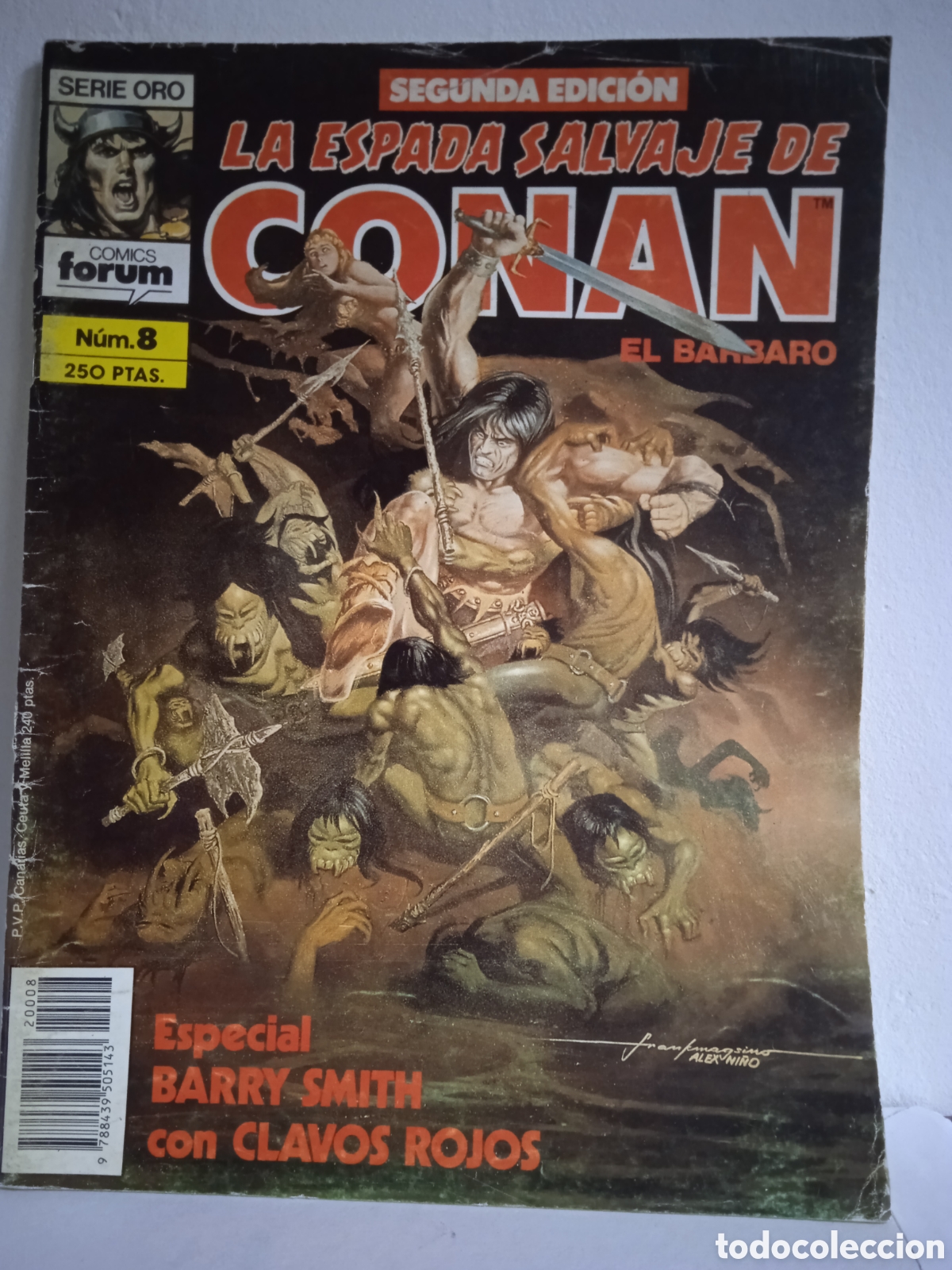 C&oacute;mics: La espada salvaje de Conan el b&aacute;rbaro N&deg;8 - Foto 1