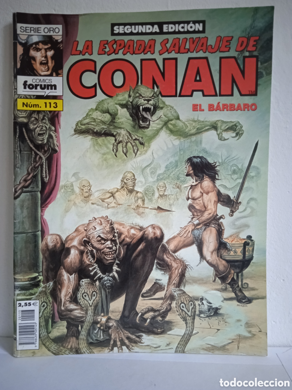 C&oacute;mics: La espada salvaje de Conan el b&aacute;rbaro N&deg;113 - Foto 1