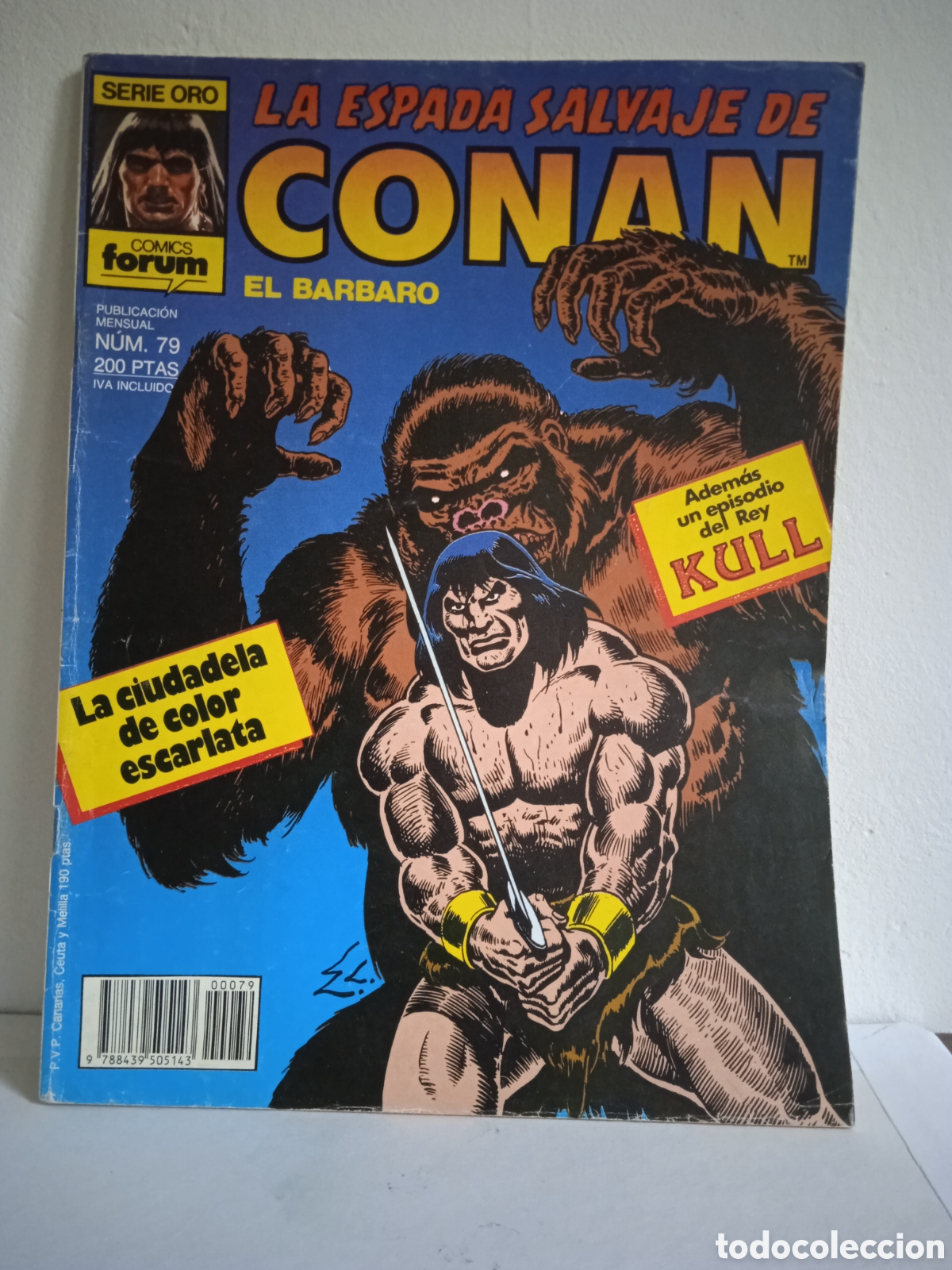 C&oacute;mics: La espada salvaje de Conan el b&aacute;rbaro N&deg;79 - Foto 1