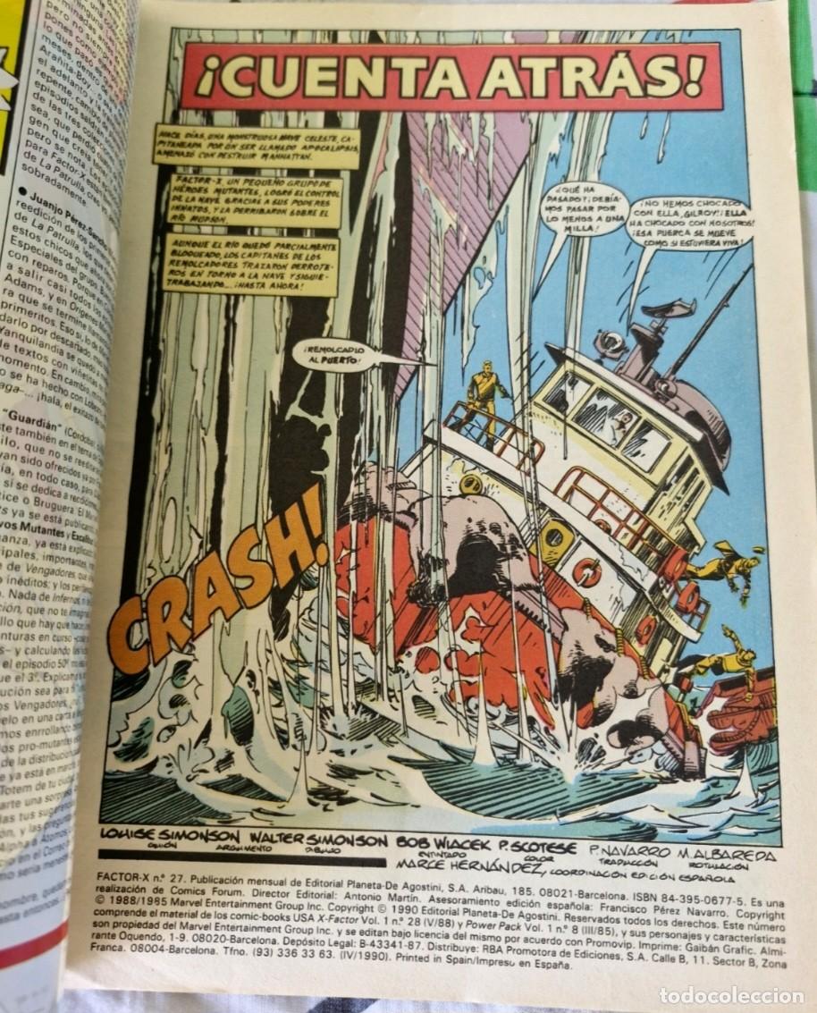 C&oacute;mics: FACTOR X 27 - VOLUMEN 1 - VOL 1 - X-FACTOR - MARVEL COMICS - FORUM - GRAPA - Foto 3