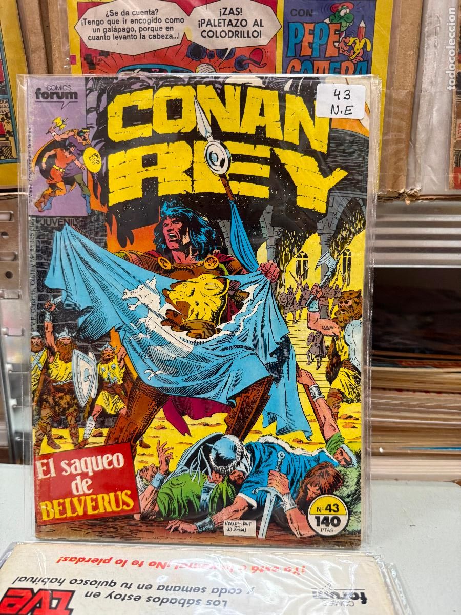C&oacute;mics: CONAN REY EDITORIAL FORUM NUMERO 43 NORMAL ESTADO - Foto 1