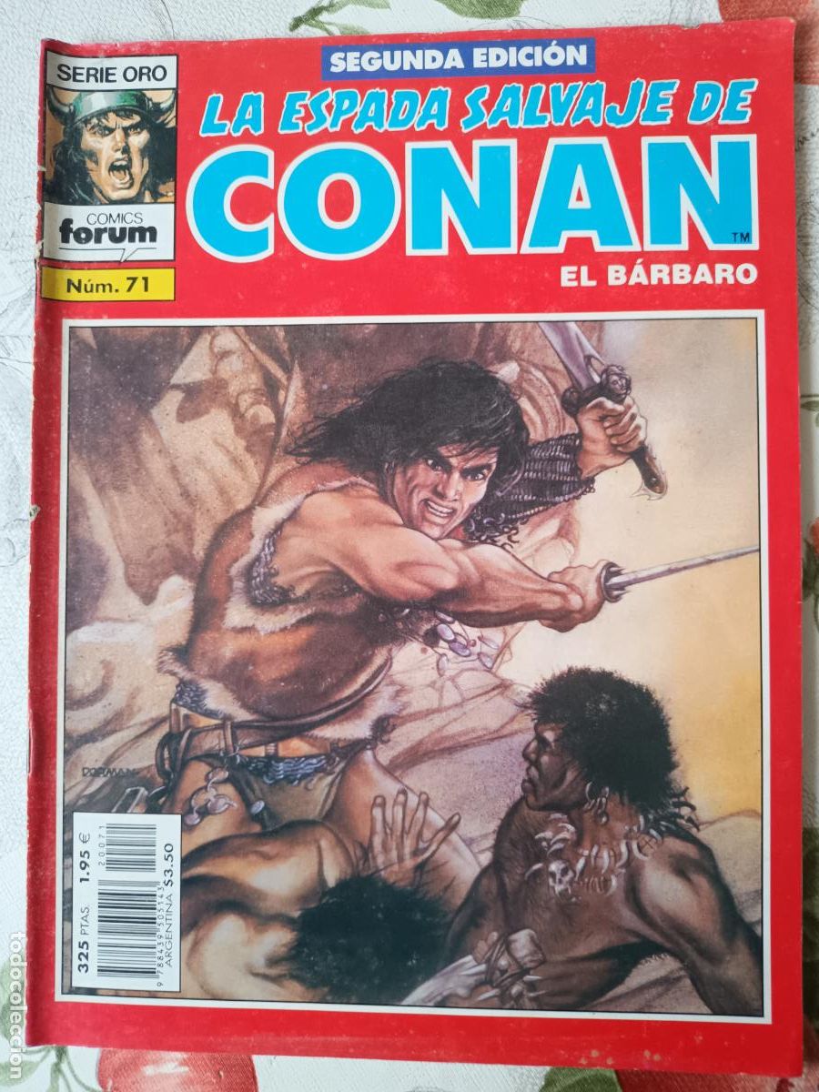 C&oacute;mics: LA ESPADA SALVAJE DE CONAN N&ordm; 71 2&ordf; EDICION FORUM - Foto 1