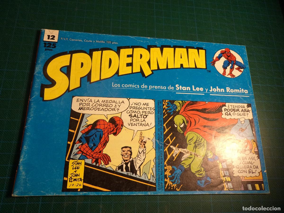 C&oacute;mics: spiderman. n&ordm; 12. tiras de prensa. forum. - Foto 1