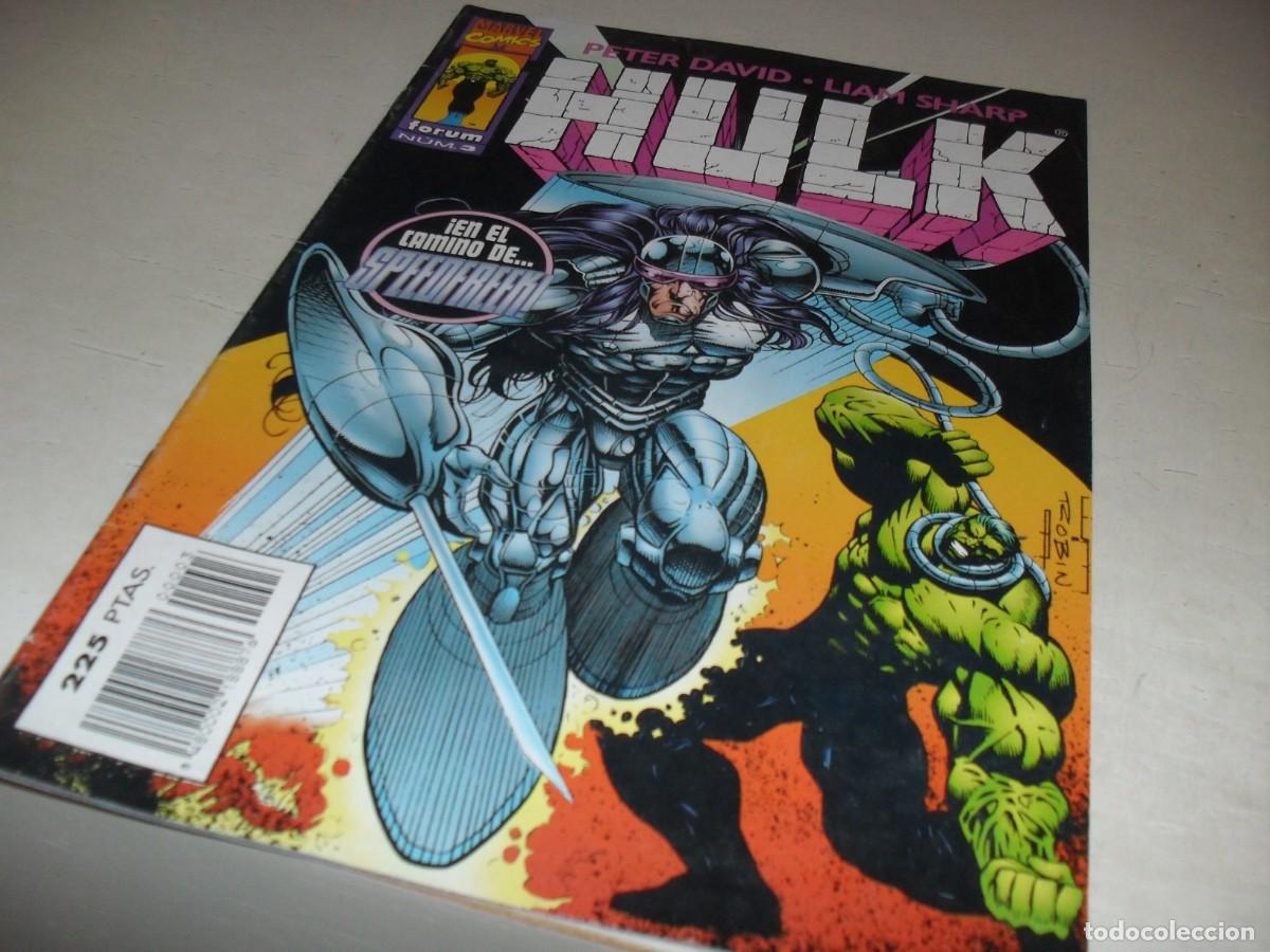 C&oacute;mics: HULK VOL 2 N&ordm; 3 HECHO TRIZAS,DE PETER DAVID,(DE 24).FORUM,1996 - Foto 1