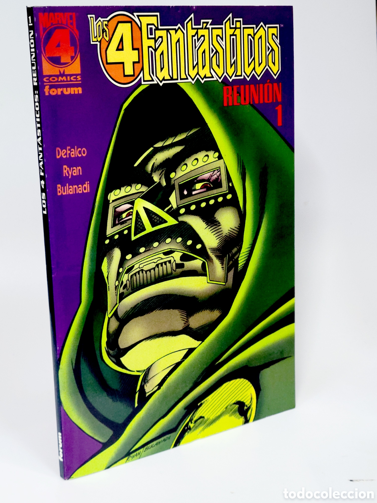 C&oacute;mics: C&Oacute;MIC EXCELENTE LOS 4 FANT&Aacute;STICOS REUNION 1 FORUM MARVEL 1996 - Foto 1