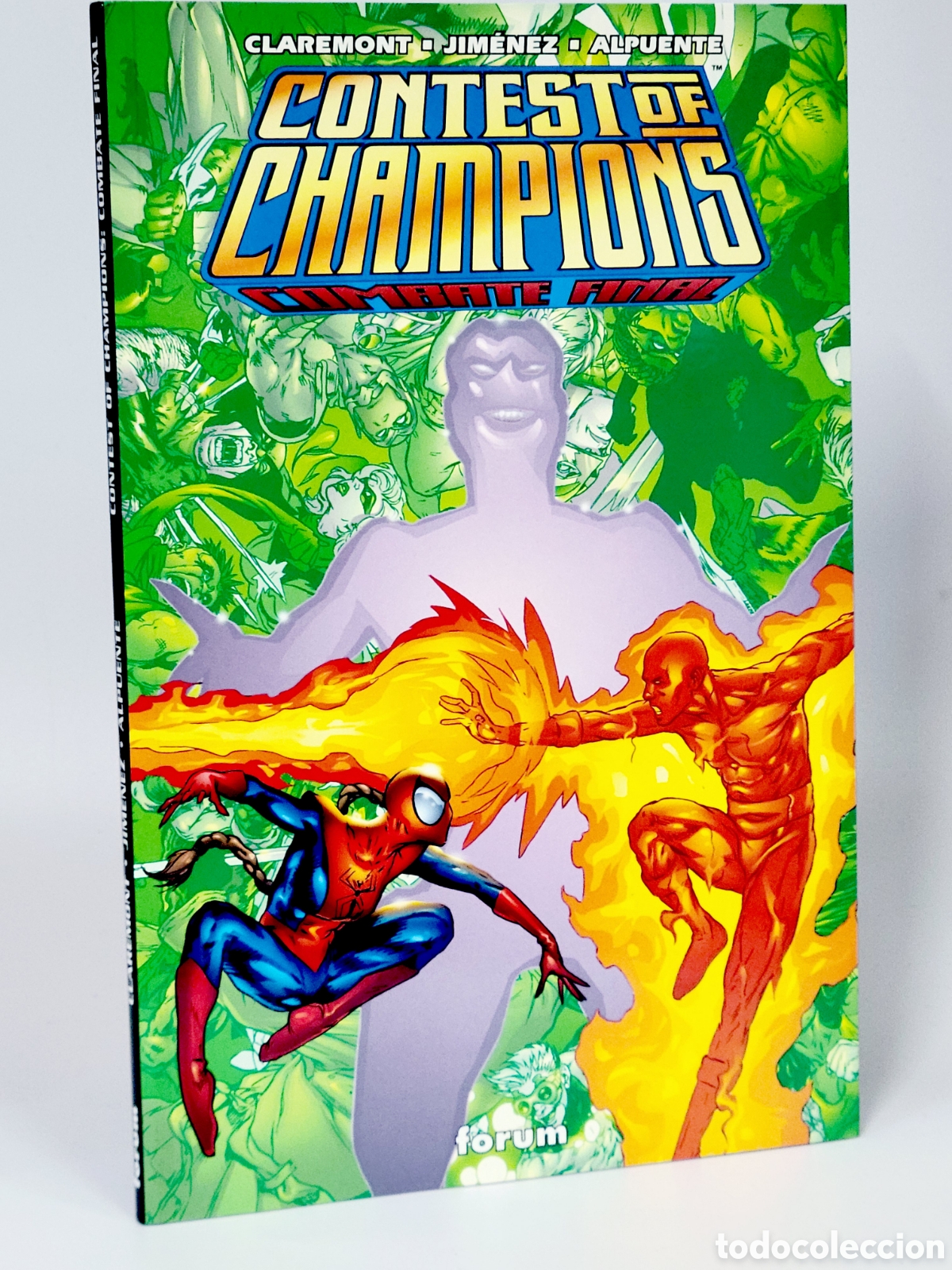 C&oacute;mics: C&Oacute;MIC DE KIOSCO CONTEST OF CHAMPIONS COMBATE FINAL FORUM MARVEL 2000 - Foto 1