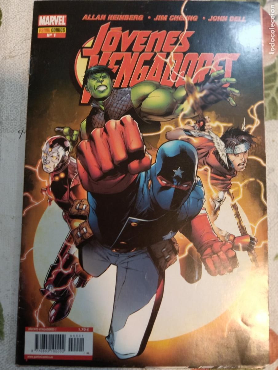 C&oacute;mics: JOVENES VENGADORES N&ordm; 1 PANINI - Foto 1
