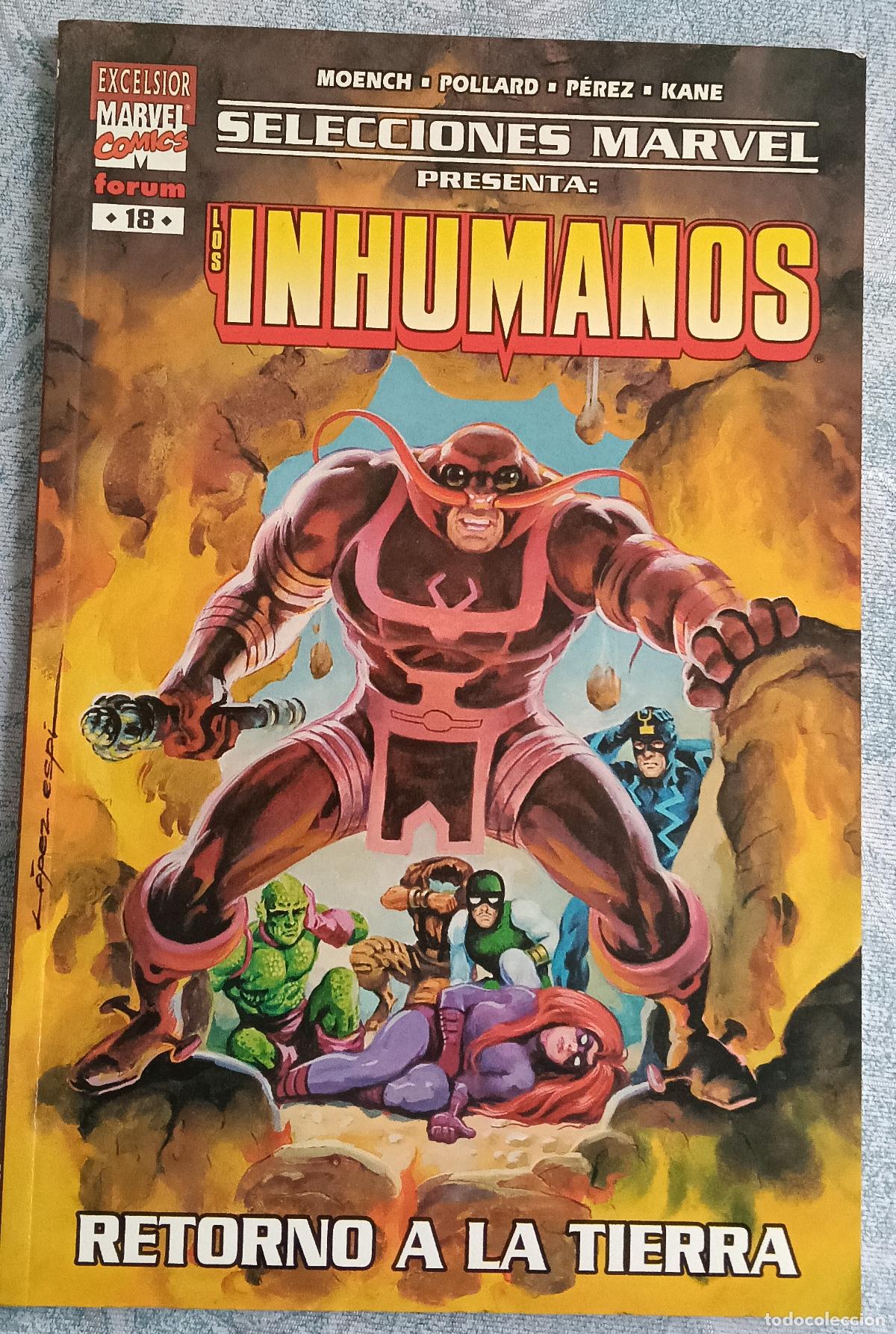 C&oacute;mics: SELECCIONES MARVEL N&ordm; 18 LOS INHUMANOS FORUM - Foto 1