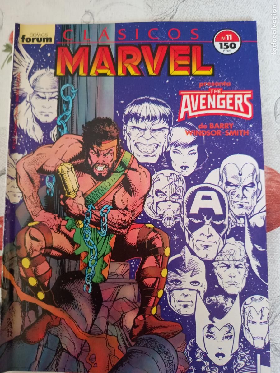 C&oacute;mics: CLASICOS MARVEL N&ordm; 11 VENGADORES FORUM - Foto 1