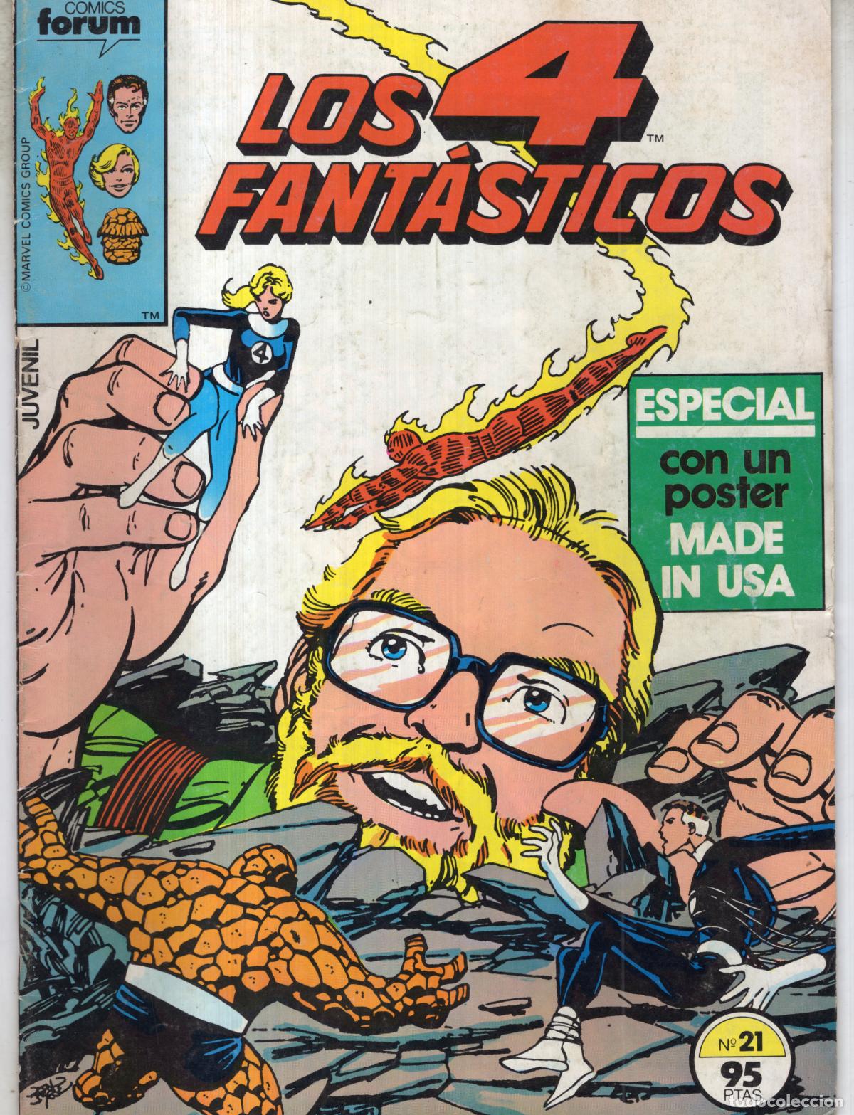 C&oacute;mics: LOS 4 FANTASTICOS VOL. 1 N&ordm; 21 - FORUM - Foto 1
