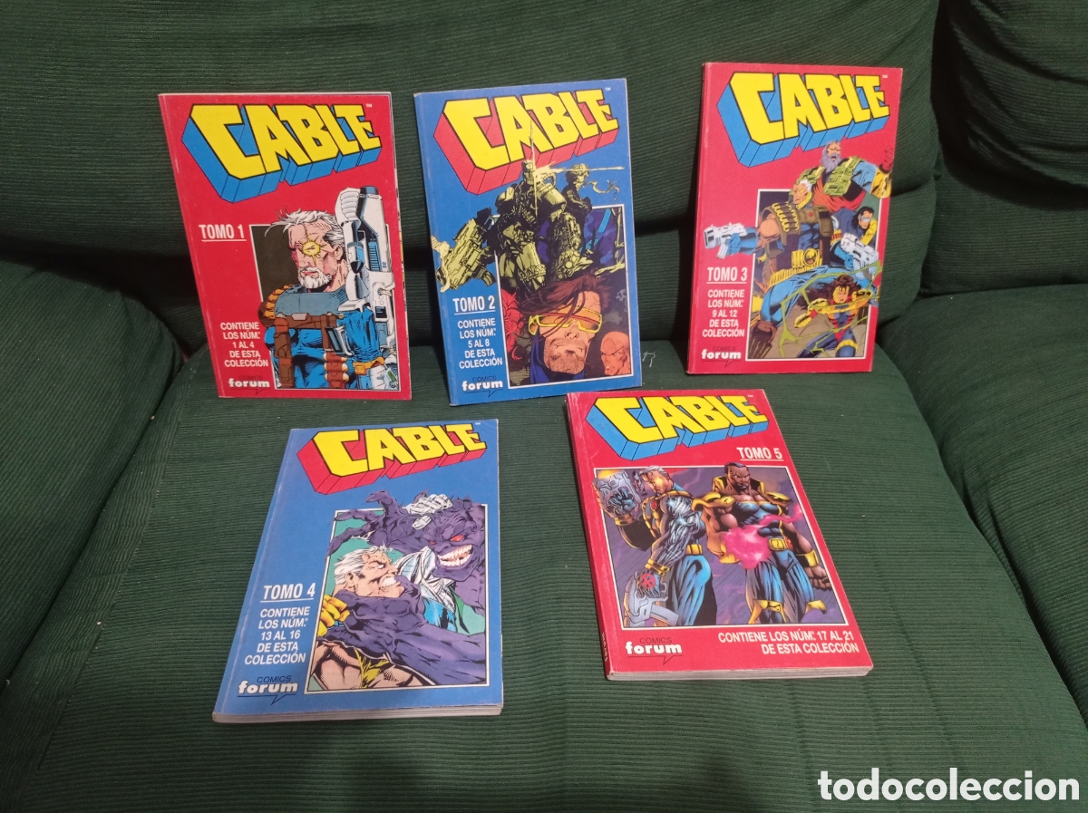 C&oacute;mics: CABLE, RETAPADOS COMPLETO 5 TOMOS, BUEN ESTADO - Foto 1