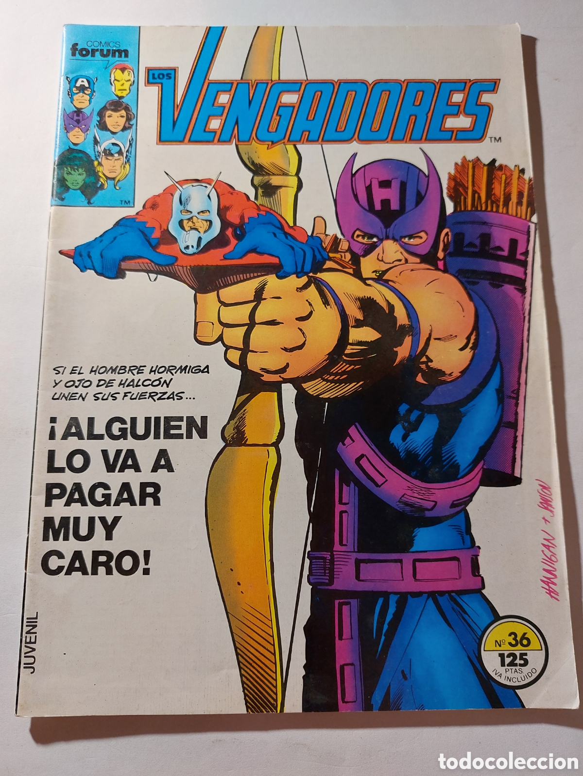 C&oacute;mics: LOS VENGADORES # 36 Volumen 1 FORUM - Foto 1